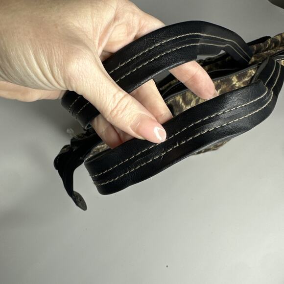 Ricardo Beverly Hills Bag Large 19” Carry On Tapestry Weekend Leopard Travel Y2K - Picture 12 of 16